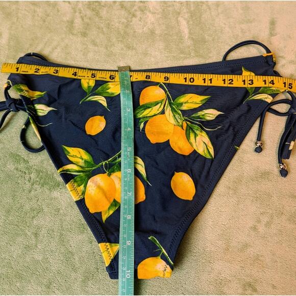 CUPSHE Lemon Hip Tie Bikini Bottom Women's M - Picture 2 of 4